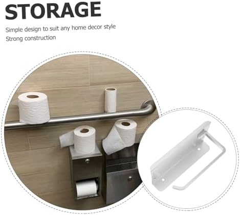 Gadpiparty Wall Mounted Paper Towel Holder with Shelf