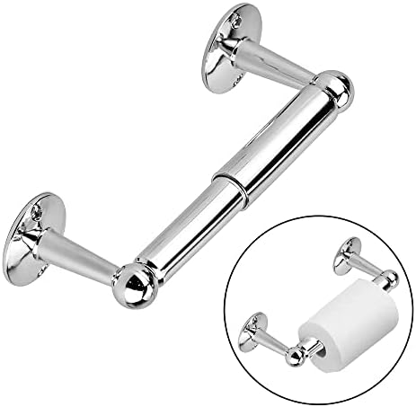 TCB IMPORTS New Plastic Bathroom Tissue Holder Wall Mounted