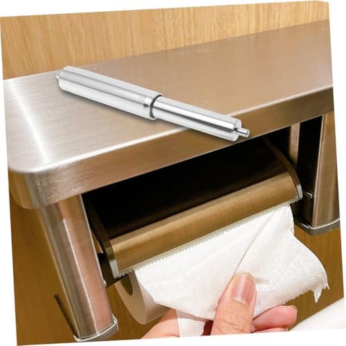 4pcs Extendable Spring Toilet Paper Holder Rod Replacement