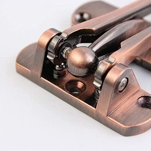 DEIHGE Slide Bolt Door Lock Hasp with Black Button