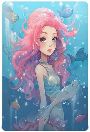 Jihqo Mermaid Girl Crib Sheets Pack N Play Set