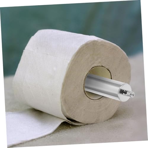 KONTONTY Toilet Paper Holder Roller 5pcs Set Durable Plastic Spring-Loaded