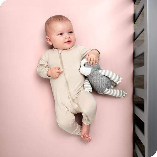 Bare Home 3-Pack Fitted Crib Sheets - Ultra-Soft Microfiber