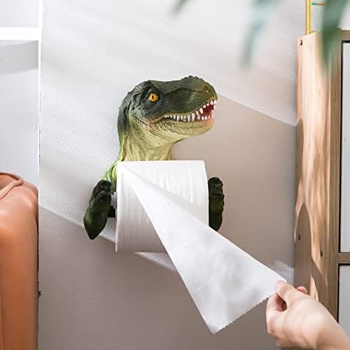 Banllis Dinosaur TP Holder - No Drilling 65 Inch Spring Loaded
