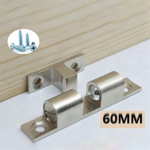 SHAUNI 60mm Pure Copper Slide Latch for Cabinet Door