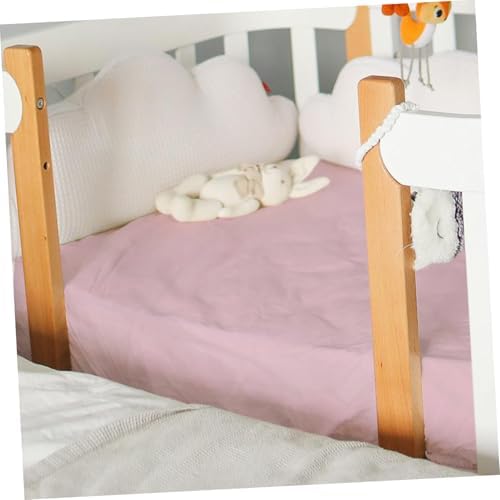 RORPOIR Bassinet Mattress Pad Cover Crib Sheet Muslin