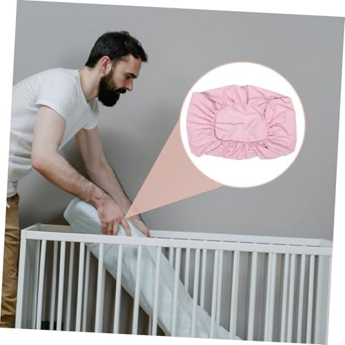 RORPOIR Bassinet Mattress Pad Cover Crib Sheet Muslin
