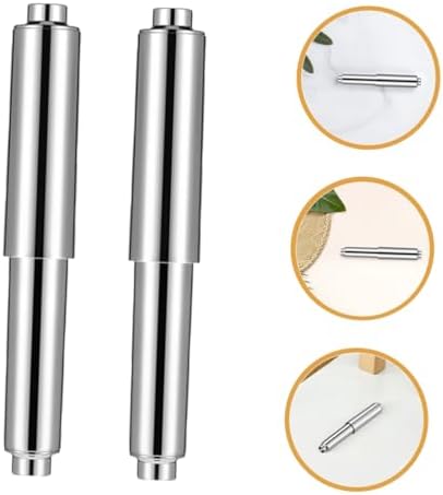 Gadpiparty 4PCS Spring Loaded Toilet Paper Holder Rod 1