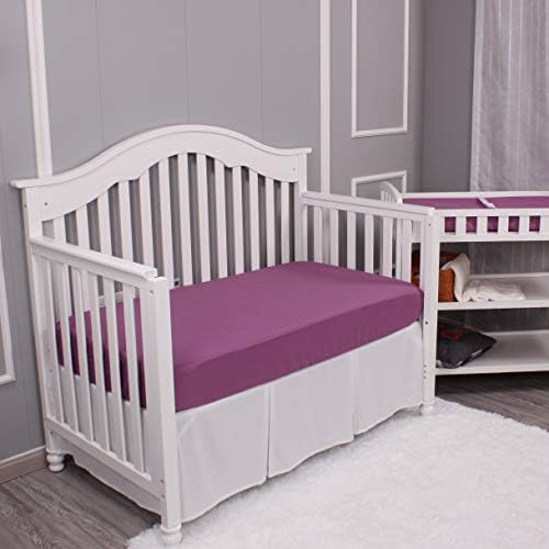 Belsden 3 Pack Waterproof Crib Sheets Set