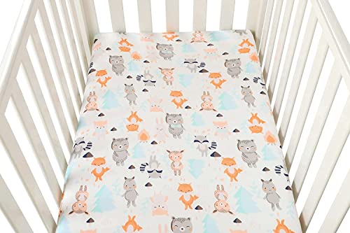 Tontukatu Stretchy Fitted Crib Sheets 3 Pack