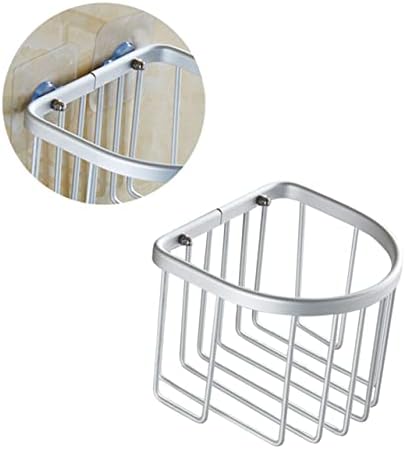 Hemoton Matte Finish Aluminum Semicircle Toilet Paper Holder