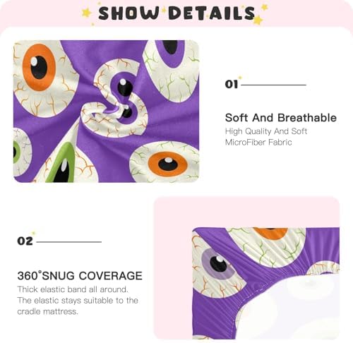 Gbjiemia Crib Sheets for Baby Boys and Girls