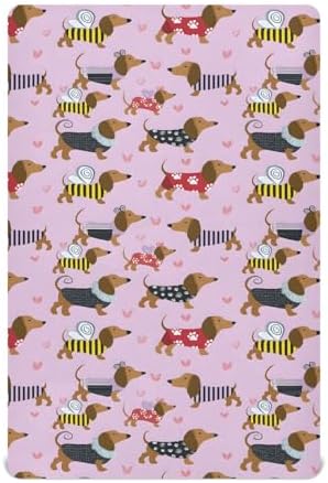 MNSRUU Crib Sheets - Soft Breathable Fitted Bassinet Playard Bedding