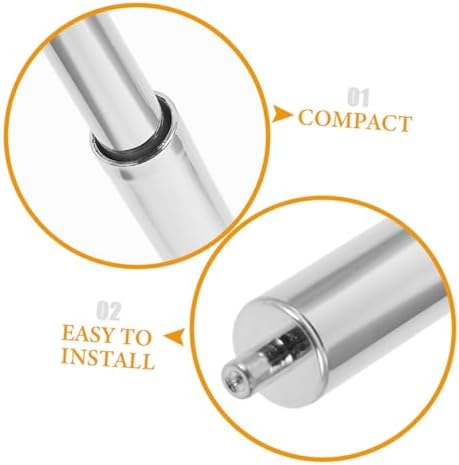 Homoyoyo 2pcs Spring Loaded Toilet Paper Holder Rod Replacement
