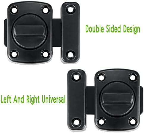 INIRET 3 Pack Rotate Bolt Latch Safety Door Lock 1