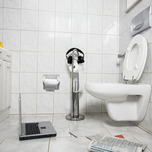 Minaolulus 2pcs Toilet Paper Rod Spring Loaded Replacement for Tissue Box Holder