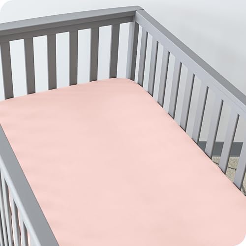 Bare Home 3-Pack Fitted Crib Sheets - Ultra-Soft Microfiber