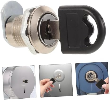Stainless Steel Toilet Paper Dispenser Key Set for Commercial Use