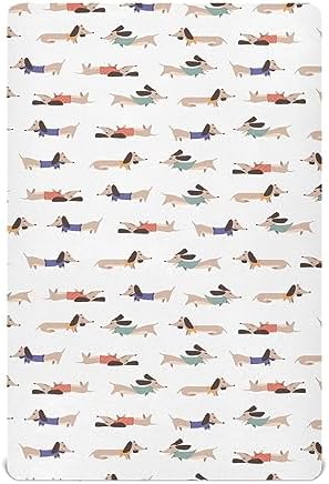 KICPOAY Fitted Crib Sheets for Baby Toddler
