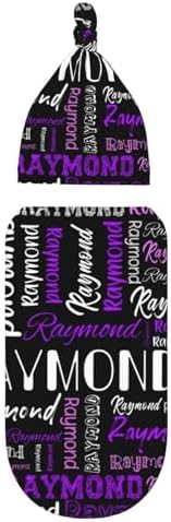 Personalized Baby Swaddle Set with Name