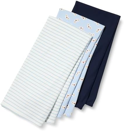 Amazon Essentials Baby Girls Swaddle Blankets Pack of 3