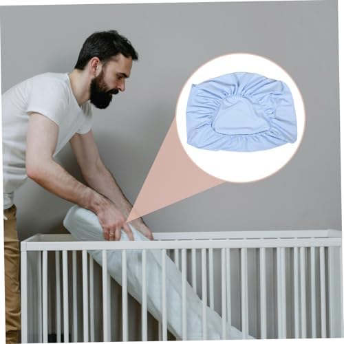 Totority Crib Sheet Microfiber Mattress Cover for Toddlers