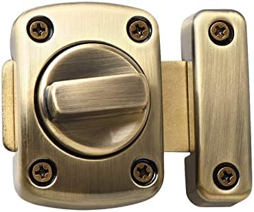 SHAUNI Thickened Door Bolt for Bathroom Latch