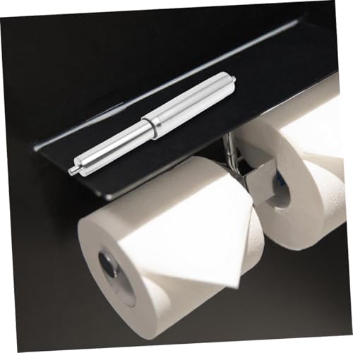 Outanaya Toilet Paper Holder Replacement Rod 2pcs Sturdy Stainless Steel