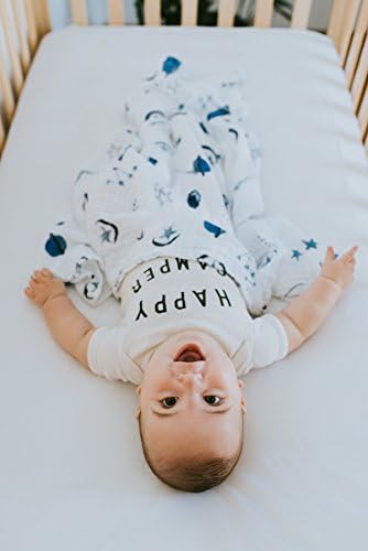 Margaux May Muslin Swaddle with Space Print 1