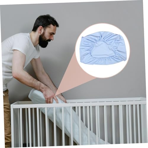 Abaodam Neutral Crib Sheet Mattress Cover