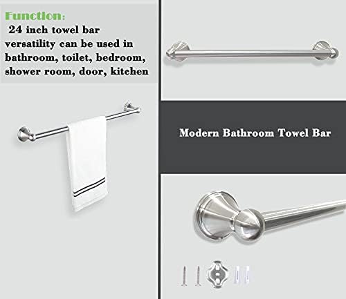 XINWEI 5-Piece Bathroom Hardware Towel Bar Set