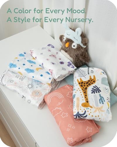 TOTCHILL Pack and Play Sheets 2 Pack
