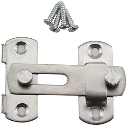 Tegg 2-Pack 3 Inch Door Hasp Latch Security Bolts