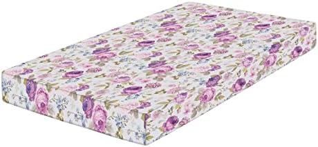 XISUNYA Floral Crib Sheet Set 28x52x8 Microfiber Universal