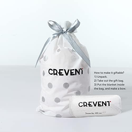 CREVENT 30X40 Soft Cozy Baby Blanket for Boys Girls