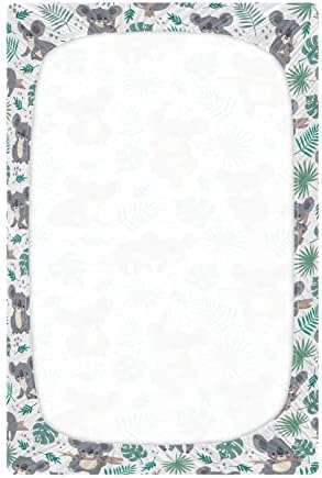 SDMKA Cute Koala Crib Sheets - Soft Microfiber 27x39 Inch
