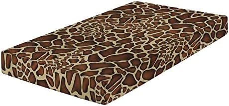 Giraffe Skin Print Crib Sheet Set 28x52