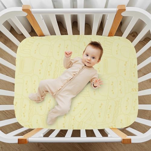 Gbjiemia Chicken Face Crib Sheets for Baby Boys and Girls