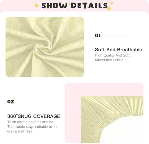 Gbjiemia Chicken Face Crib Sheets for Baby Boys and Girls