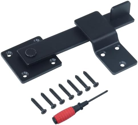 BOSFLAG Heavy Duty Flip Latch Lock Set with Screwdriver