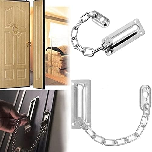 LCARY Sliding Door Lock Safety Chain Deadbolt