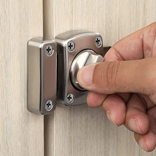 SHAUNI Thickened Door Bolt for Bathroom Latch