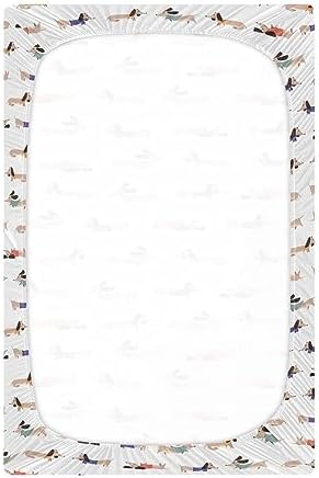 KICPOAY Fitted Crib Sheets for Baby Toddler