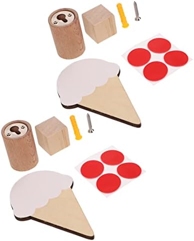 GLEAVI Cartoon Ice Cream Wall Hook for Kids