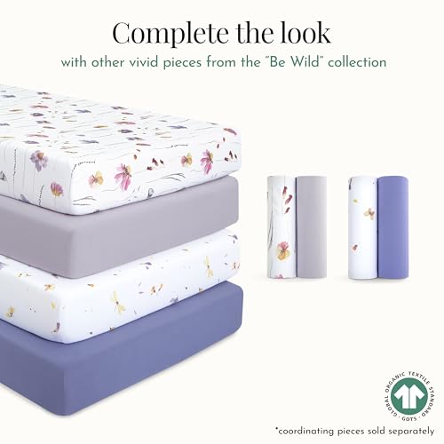 Evolur Be Wild Dark 2 Pack Crib Sheet