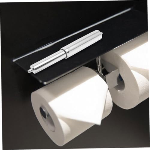 4Pcs Spring Loaded Toilet Paper Holder Wall Mount