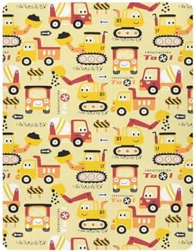 FASHONFASCIN Baby Crib Sheets with Cartoon Design