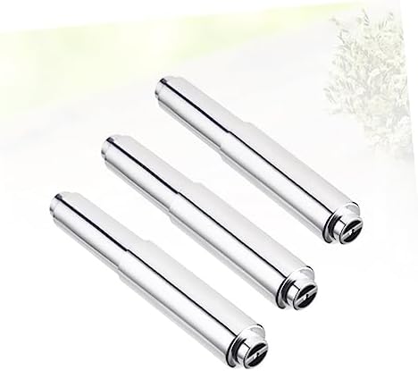 HOMSFOU 3pcs Toilet Paper Holder Rod for Bathroom