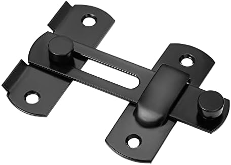 4 Pack Stainless Steel Barn Door Latches with 4 Screws