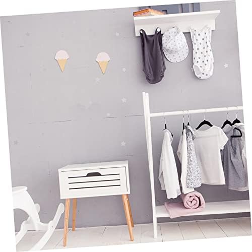 GLEAVI Cartoon Ice Cream Wall Hook for Kids